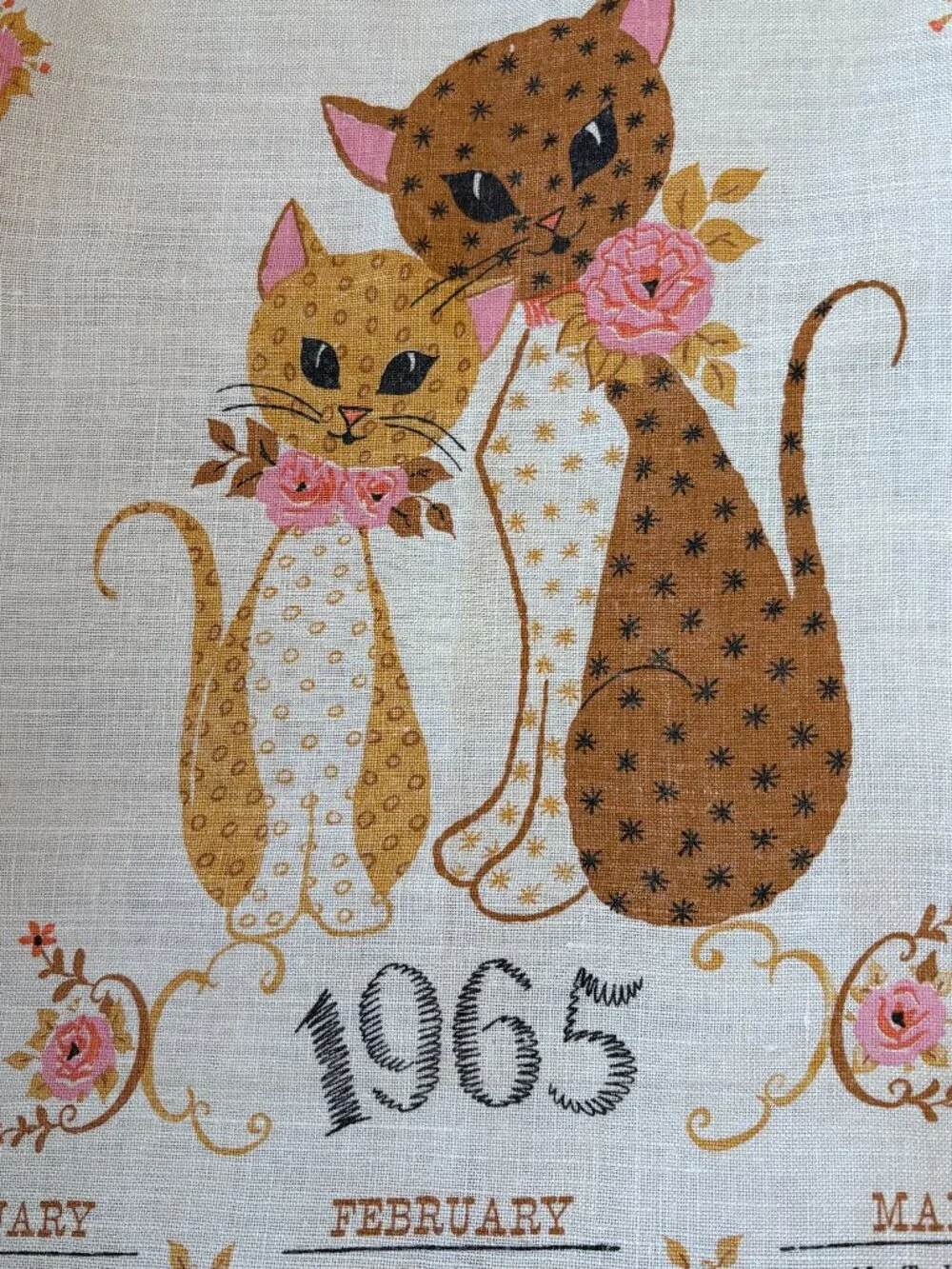 vintage tea towel